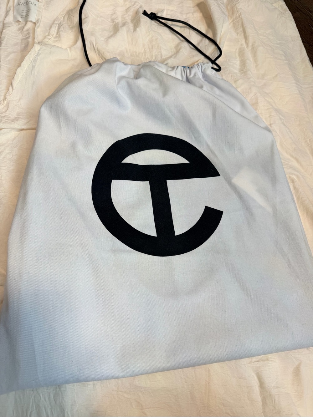 Telfar medium Cyan Shopping Bag - Iconic Logo Tote - NWT - Picture 4 of 5